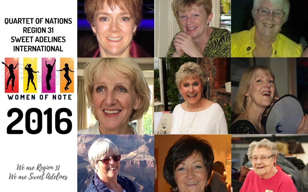 Quartet of Nations Region 31 Women of Note 2016